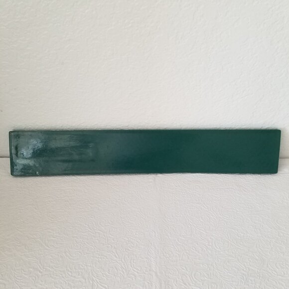 Jagermeister Green Orange Rubber Spill Rail Bar Mat 20.25""x3.5" (#1) - Picture 4 of 8